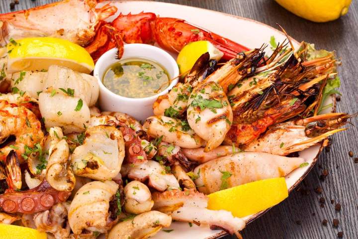 Fruits de mer frais Martinique